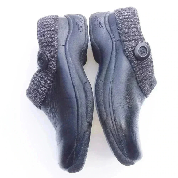 Dansko Womens Kenzie Clog Black Shoes - Picture 5 of 9